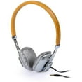 thumbnail image 1 of Stereo Headphone Steel With Mic Yellow/Silver, 1 of 3