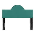 thumbnail image 3 of Modway Dawn Twin Modern Performance Velvet Headboard in Teal Green, 3 of 6