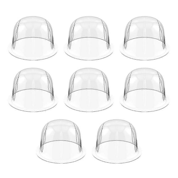 8 Pcs Hat Rack Cowboy Hats Cap Showing Stand Plastic Hat Holder Hat Display Holder Wigs Hats Helmet Cap