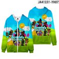 thumbnail image 1 of 3D new Gracies corner pullover hooded zipper sweatshirt, 1 of 5