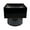 Black, variant on Aluminum Downspout Adapter to Underground Drainpipe 6x6-6 | Made in The U.S.A. (Black)
