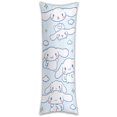 thumbnail image 1 of Funda de almohada Cinnamoroll, funda de almohada larga de cuerpo entero, almohada de juegos para niños, cojín de sofá, muebles para el hogar, decoraciones de cama de 20" x 54", 1 of 5