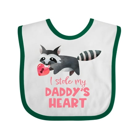 

Inktastic I Stole My Daddy s Heart Gift Baby Boy or Baby Girl Bib