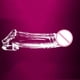 thumbnail image 1 of Condón transparente para retrasar la eyaculación, alargador de pene ultrafino para sexo masculino, 1 of 7