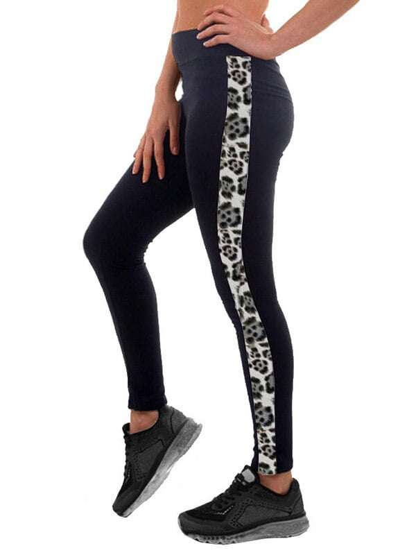 leopard sports leggings