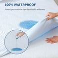 thumbnail image 3 of Nano-Cooling Fiber Mattress Protector Full Size (54" x 75") 100% Waterproof, Cooling Experience Unrivaled Comfort Perfect for Every Family, 3 of 7