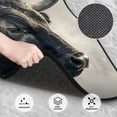 thumbnail image 3 of Lsque Tapis de Sol 4 Pcs Imprimé Taureau Mystique, Doublures en Caoutchouc Résistantes, Design Antidérapant, Protection Automobile Toutes Saisons, Véhicules, Voitures, Camions et SUV, 3 of 7