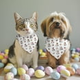 thumbnail image 2 of Dog Bandana 2 Pack,White Cow Hat Pattern Bandanas for Dogs,Cat Bandana,Small/ Large Dog Bandana 2 Size,Dog Bandanas Girl Boy, 2 of 5