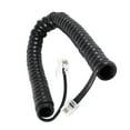 thumbnail image 2 of 6.5ft Phone Cord RJ9 4P4C Telephone Handset Cable Coiled Wire for Landline Black, 2 of 5