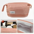 thumbnail image 3 of Makeup Bag Cosmetic Travel Bag Waterproof Organizer Case Toiletry Bag for Women Nylon Pink, 3 of 6