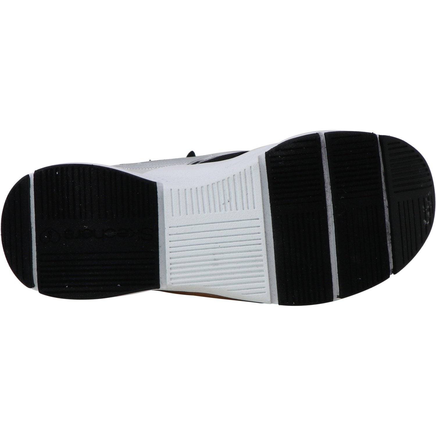 skechers shine status black