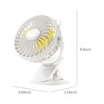 thumbnail image 3 of XGFHYJEH Desk Fan, Box Fan, Small Fan, Box Fans for Home, Desk Fans under $15.00, Small Box Fan, Portable Personal Quiet Electric Fan for Home, Plastic, 3 of 6