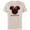 Natural, variant on Disney Minnie Mouse Red Bow Icon Sobrina Familia Spanish- Short Sleeve Cotton T-Shirt for Adults - Customized-Black