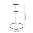 thumbnail image 2 of IFANLANDOR 1Set Iron Ice Cream Cone Display Stands for Easy Placement and Removal, 2 of 7