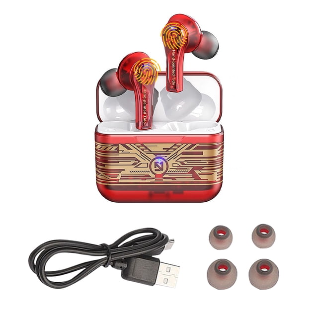 Auricular Bluetooth Bearachild TS-200 9D Estéreo Inalámbrico Control Táctil In Ear