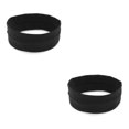 thumbnail image 1 of Minnieouse Diadema deportiva para Yoga a la moda, banda para el sudor sólida ajustable para Fitness, accesorios para el cabello para niñas de 2piezas Negro, 1 of 6
