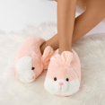 thumbnail image 2 of CBGELRT Bunny Slippers for Women Kawaii Cartoon Rabbit Ears House Slippers Indoor Outdoor Non Skid Slides Warm Shoes Loafer Pink Size S, 2 of 9