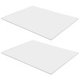 thumbnail image 1 of HLONK 2 Pcs Acrylic Mirror Tile Mirrors Rounded Corner Makeup Wall Self-adhesive Decorative Durable Light for, 1 of 6