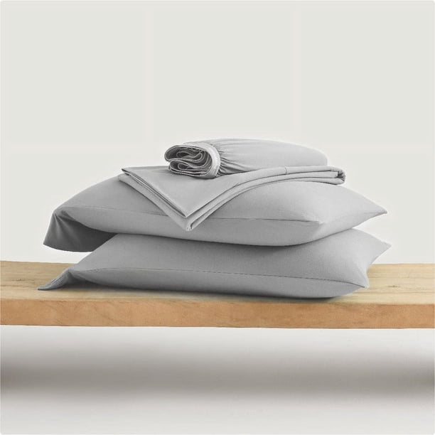 REWARDOWN 4-Piece King Grey Set, Eco-Luxury & Comfort King Size