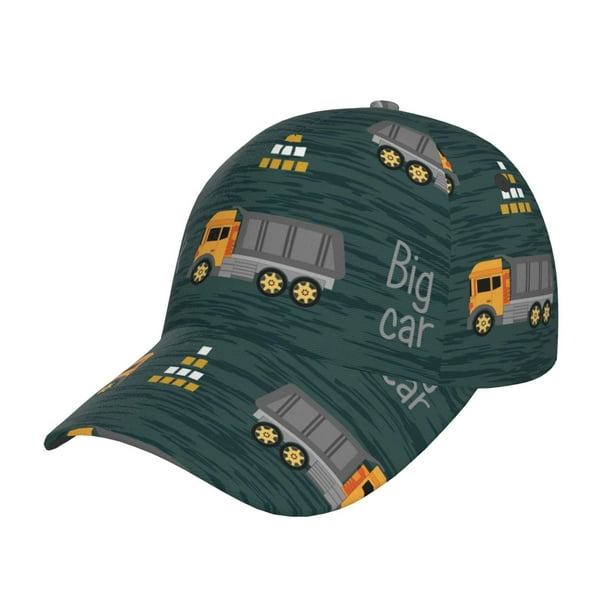 Fotbe Big Machine Gorro Clásico de Béisbol, Gorra Ajustable con Broche Snapback, Gorro de Exterior de Algodón Suave
