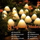 thumbnail image 3 of Luces solares para exteriores con forma de hongo, 12 LED, resistentes al agua (IP65), fácil instalación, luz blanca cálida, con efecto mágico brillante, 3 of 5