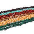 thumbnail image 5 of Xiao Hua Pulsera de cuentas hecha a mano, ideal para hombres y mujeres, con piedras naturales irregulares (amarillo sintético)., 5 of 5