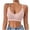 Pink, variant on successthop Push Up Bras for Women Wireless Cute Silk Seamless Everyday Wear Backless Solid No Show Ruffle Ladies Bra