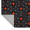 thumbnail image 5 of CafePress - Magic Mana Symbols Pattern - 3'x5' Decorative Area Rug, Fabric Throw Rug, 5 of 5