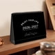 thumbnail image 3 of RKSTN Mini Desk Calendar 2026-2027, Standing Flip Small Desk Calendar- Thick Paper Twin-Wire Binding for Home or Office (Black), 3 of 7