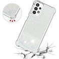thumbnail image 5 of Slim Fit Phone Case for Samsung Galaxy A13, Glitter Liquid Quicksand Effect Silicone Soft TPU Case with Camera Lens and Screen Protection Cover for Galaxy A13 4G/5G,LSWT Colorful, 5 of 14