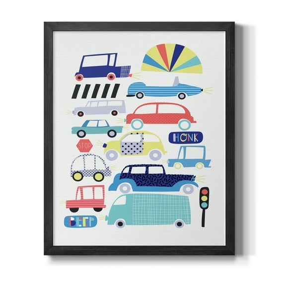 Traffic Jam Premium Gallery Wrapped Canvas - Ready to Hang - 8 x 12