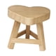 thumbnail image 1 of Soporte de madera para plantas, estante para flores, decorativo, pequeño, rústico, para macetas, bonsáis Corazón, 1 of 9