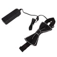 thumbnail image 3 of Glowing Necktie, Adjustable LED Bow Tie Lightweight One Key Control  For Festivals Blue,Green,Red, 3 of 8