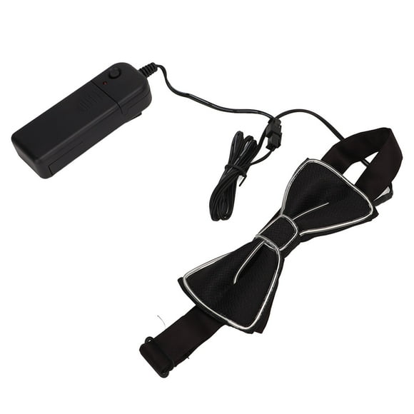 Corbata brillante pajarita LED ajustable con control de una tecla ligera para fiesta de cumpleaños ANGGREK Otros