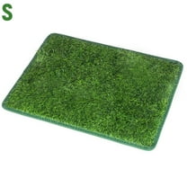 Washable Reusable Pet Grass Pad, Non-Slip Dog Training Mat Indoor Outdoor Artificial Turf Pee Pad for Puppies and Small Pets