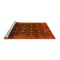 thumbnail image 2 of Ahgly Company Machine Washable Indoor Rectangle Oriental Yellow Industrial Area Rugs, 7' x 10', 2 of 4