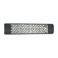 thumbnail image 4 of Eurofase Heating - 4000 Watt Electric Infrared Dual Element Heater-240 Voltage-Black Finish-Chevron Decorative Fascia, 4 of 9