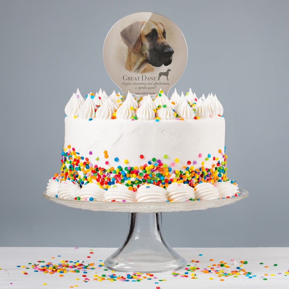 Great top dane cake
