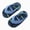 Z001-Blue, variant on Toddler Sandals Flip Flops for Kids Open Toe Summer Shoes Beach Vacation Going Out Size 8.5