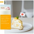 thumbnail image 2 of 200pcs Cupcake Toppers Flags Pattern Cupcake Picks Creative Cake Decorations, 2 of 6