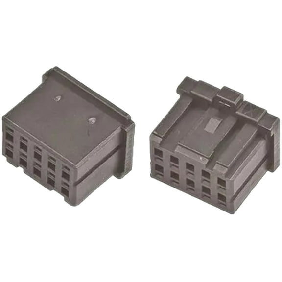 Pack of 50 2-1827864-2 Dynamic 1000,2.5mm Pitch 4-Way 2Row Female Straight PCB Housing