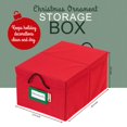 thumbnail image 3 of Caja de almacenamiento para adornos navideños HOLDN' STORAGE, 3 bandejas, 34 x 50 x 24 cm, 3 of 8