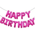 thumbnail image 2 of Yanonmyfd Globos Happy Birthday para Decoracion, Globos Feliz Cumpleaños, Baner Cumpleaños. Letrero de globos metalicos de fiesta. Kit fiesta decoracion pared. Decoration banner Party (HAPPYROSAMEX), 2 of 23