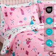 thumbnail image 3 of Juego de cama Joiedomi Full de 7 piezas de microfibra para niños Princess, 3 of 7