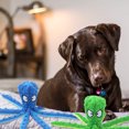 thumbnail image 3 of Pulpo de juguetes chirriantes para perros, juguetes de peluche para perros para la dentición de cachorros, juguetes interactivos duraderos para masticar perros para entrenamiento de perros pequeños a medianos y reducir el aburrimiento, paquete de 2 Ormromra 220669-1, 3 of 8