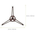 Microwave Turntable Ring Triple Arm Support Roller Microwave Guide