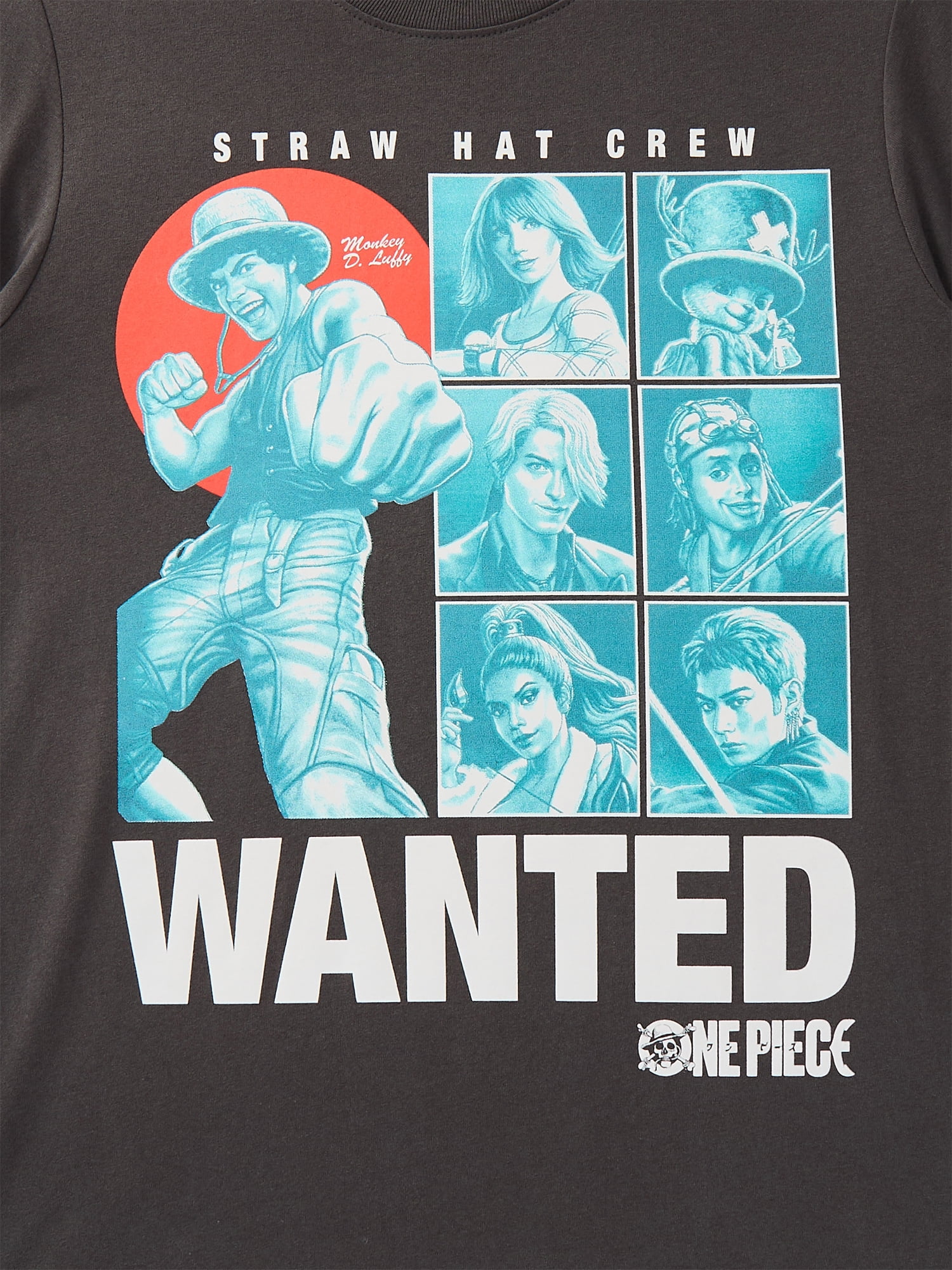 One Piece, Boys' & Big Boys' Graphic Tee with Short Sleeves, Sizes 4-18