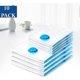 thumbnail image 2 of 10 Pack 70x50cm Vacuum Storage Bags - Air Tight Space Saver Vaccum Bags For Wardrobes, Cupboards - Large Reusable Vacuum Bags For Clothes, Duvets, Bed, 2 of 5