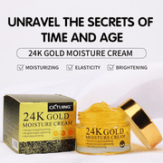 24K Gold & Collagen Face Moisturizing Cream- Anti-Aging Face Cream for Hydrating & Skin Rejuvenating- Korean Skincare - All Skin Type 1.69 fl oz