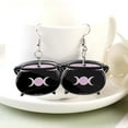 thumbnail image 6 of Mall of Style - Cauldron Earrings for Men/Women - Halloween Earring - Spooky Jewelry (The Cauldron), 6 of 6